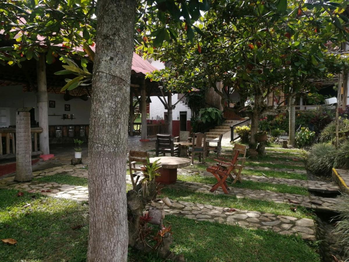 Finca Hotel Palmas Frente A Panaca Quimbaya Exterior foto